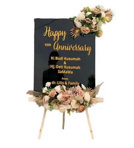 Papan Bunga Akrilik Wanakarta